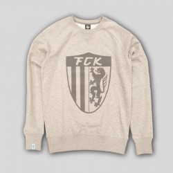 Sweater grau FCK 3D Druck