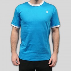 T-Shirt himmelblau mit FCK...