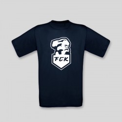 T-Shirt FCK & Nischel navy